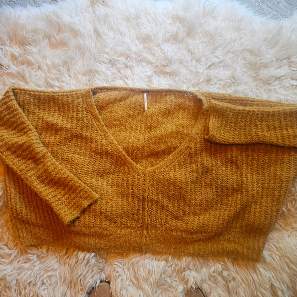 Free People Womens Oversized Sweater S